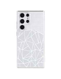 Cover Samsung Galaxy S23 Ultra 5G Linee Griglia Grid...