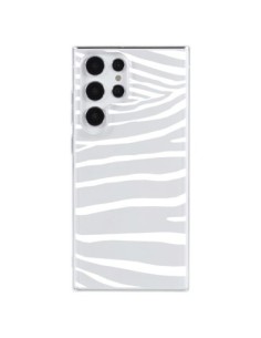 Cover Samsung Galaxy S23 Ultra 5G Zebra Bianco...