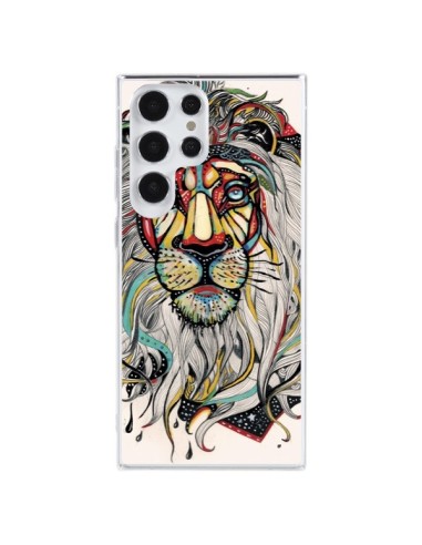 Coque Samsung Galaxy S23 Ultra 5G Lion Leo - Felicia Atanasiu