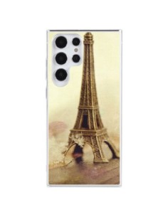 Cover Samsung Galaxy S23 Ultra 5G Tour Eiffel Vintage -...