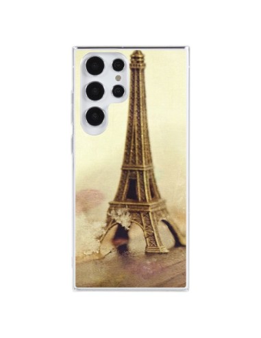 Coque Samsung Galaxy S23 Ultra 5G Tour Eiffel Vintage - Irene Sneddon