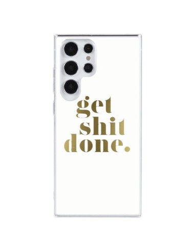 Coque Samsung Galaxy S23 Ultra 5G Get Shit Done Doré - Shop Gasoline