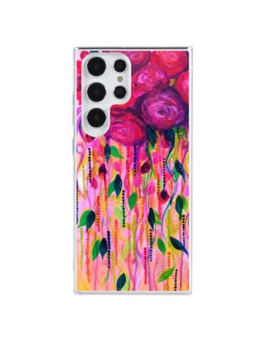 Cover Samsung Galaxy S23 Ultra 5G Rose Rosse - Ebi Emporium