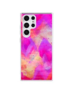 Cover Samsung Galaxy S23 Ultra 5G Cuore Tribale Rosa -...