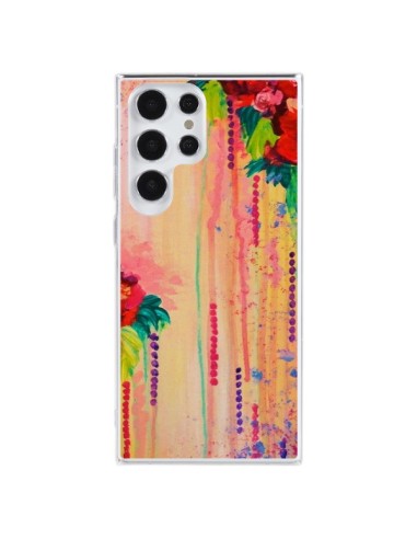 Cover Samsung Galaxy S23 Ultra 5G Fragola Confetti Fiori - Ebi Emporium