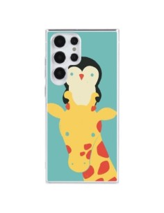 Cover Samsung Galaxy S23 Ultra 5G Giraffa Pinguino Better...