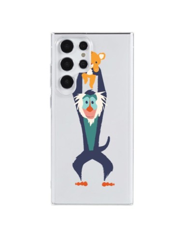 Samsung Galaxy S23 Ultra 5G Case Future Re Lion King Rafiki Clear - Jay Fleck