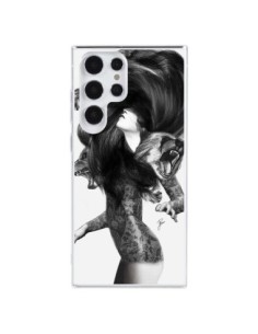 Coque Samsung Galaxy S23 Ultra 5G Femme Ours - Jenny Liz...