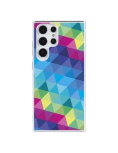 Cover Samsung Galaxy S23 Ultra 5G Azteco Gheo Blu -...