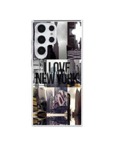 Coque Samsung Galaxy S23 Ultra 5G I love New Yorck City noir - Javier Martinez