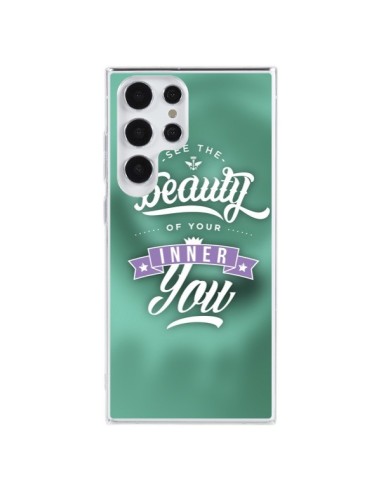 Coque Samsung Galaxy S23 Ultra 5G Beauty Vert - Javier Martinez