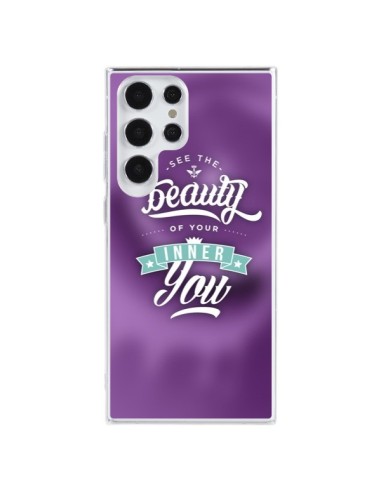 Coque Samsung Galaxy S23 Ultra 5G Beauty Violet - Javier Martinez