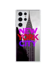 Cover Samsung Galaxy S23 Ultra 5G New York City Rosa...