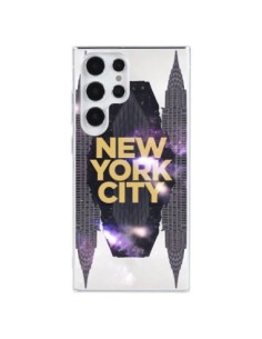 Coque Samsung Galaxy S23 Ultra 5G New York City Orange -...