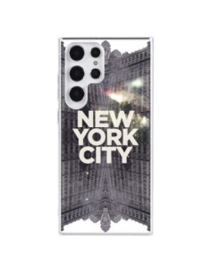 Cover Samsung Galaxy S23 Ultra 5G New York City Grigio -...