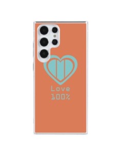 Coque Samsung Galaxy S23 Ultra 5G Love 100% Coeur Amour -...