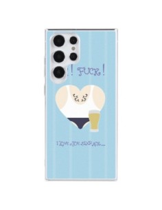 Coque Samsung Galaxy S23 Ultra 5G Homme Man Fuck Love...