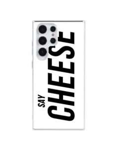 Coque Samsung Galaxy S23 Ultra 5G Say Cheese Smile Blanc...