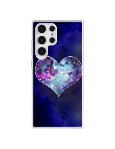 Coque Samsung Galaxy S23 Ultra 5G Nebula Heart Coeur Galaxie - Jonathan Perez