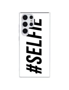 Coque Samsung Galaxy S23 Ultra 5G Hashtag Selfie Blanc...
