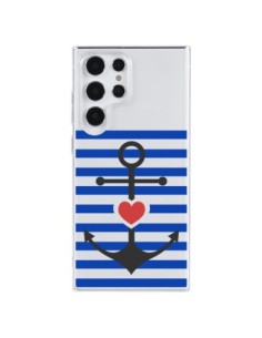 Samsung Galaxy S23 Ultra 5G Case Ancora Marina Heart...