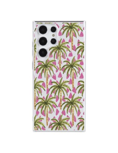 Coque Samsung Galaxy S23 Ultra 5G Palmier Palmtree Transparente - Dricia Do