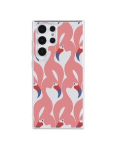 Coque Samsung Galaxy S23 Ultra 5G Flamant Rose Flamingo...