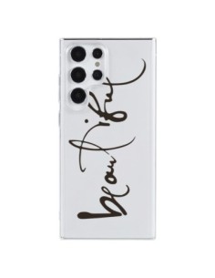 Cover Samsung Galaxy S23 Ultra 5G Beautiful Trasparente -...