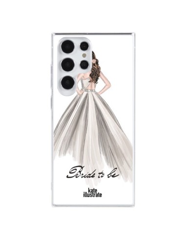 Coque Samsung Galaxy S23 Ultra 5G Bride To Be Mariée Mariage - kateillustrate