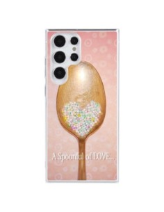 Coque Samsung Galaxy S23 Ultra 5G Cuillère Love - Lisa...