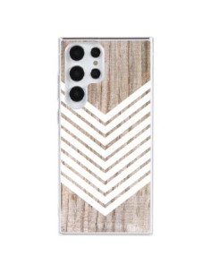 Coque Samsung Galaxy S23 Ultra 5G Tribal Aztèque Bois...