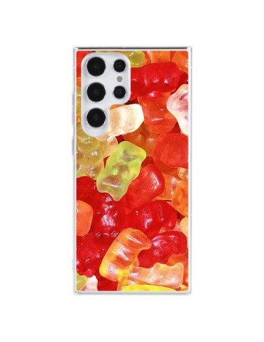 Cover Samsung Galaxy S23 Ultra 5G Caramelle Orsetti gommosi multicolore - Laetitia