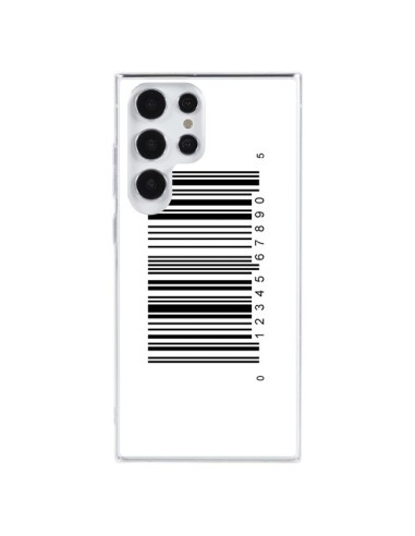 Samsung Galaxy S23 Ultra 5G Case Barcode Black - Laetitia