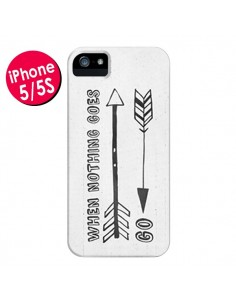Coque When nothing goes right pour iPhone 5 et 5S - Mary Nesrala