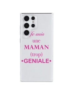 Samsung Galaxy S23 Ultra 5G Case I'm a Mom  geniale Clear...