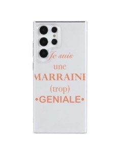 Coque Samsung Galaxy S23 Ultra 5G Je suis une marraine...