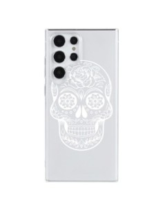Samsung Galaxy S23 Ultra 5G Case Skull Messicano White...