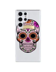 Coque Samsung Galaxy S23 Ultra 5G Tête de Mort Mexicaine...