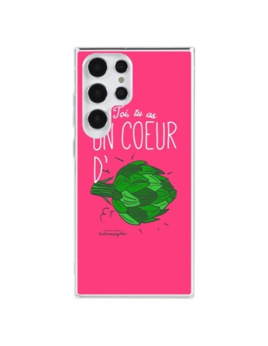 Coque Samsung Galaxy S23 Ultra 5G Toi tu as un coeur d'artichaut - Leellouebrigitte