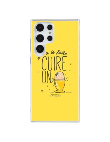 Coque Samsung Galaxy S23 Ultra 5G Va te faire cuir un oeuf jaune - Leellouebrigitte