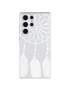Coque Samsung Galaxy S23 Ultra 5G Attrape Rêves Blanc...