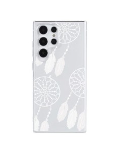 Cover Samsung Galaxy S23 Ultra 5G Acchiappasogni Bianco...