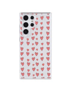 Coque Samsung Galaxy S23 Ultra 5G Coeurs Heart Love Amour...