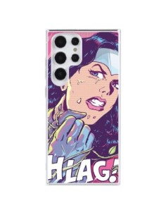 Cover Samsung Galaxy S23 Ultra 5G Ragazza Shlag Comico BD...