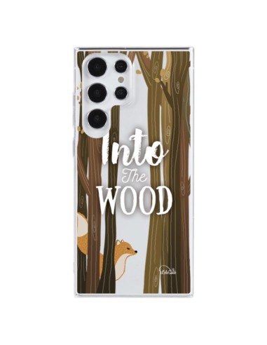 Samsung Galaxy S23 Ultra 5G Case Into The Wild Fox Wood Clear - Lolo Santo