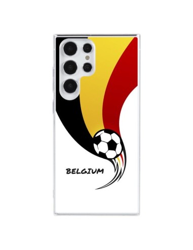 Coque Samsung Galaxy S23 Ultra 5G Equipe Belgique Belgium Football - Madotta