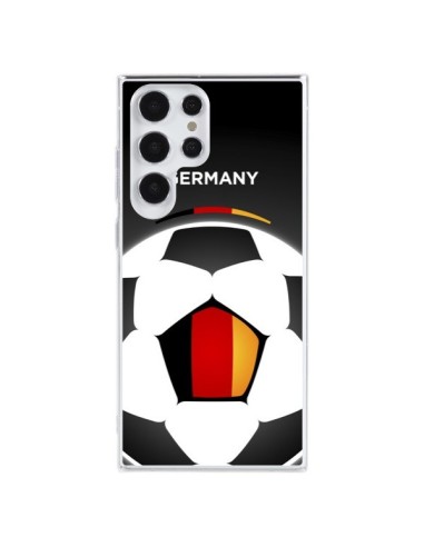 Coque Samsung Galaxy S23 Ultra 5G Allemagne Ballon Football - Madotta