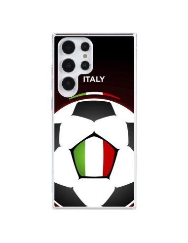 Coque Samsung Galaxy S23 Ultra 5G Italie Ballon Football - Madotta