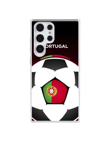 Coque Samsung Galaxy S23 Ultra 5G Portugal Ballon Football - Madotta