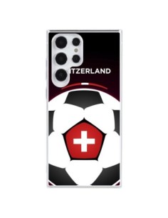 Coque Samsung Galaxy S23 Ultra 5G Suisse Ballon Football...